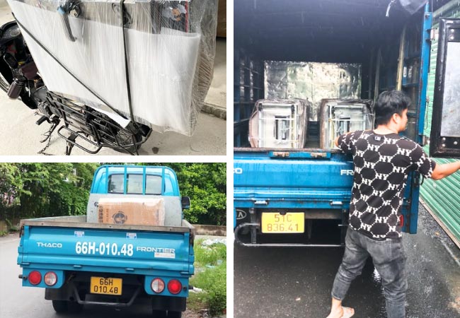 hỗ trợ giao hàng