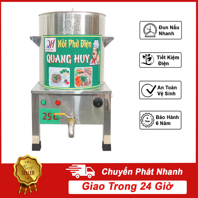 <h3 class="font-size-16">Nồi điện nấu phở 25l Quang Huy</h3>