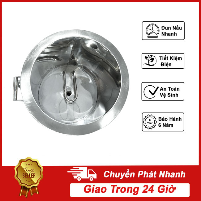 Nồi điện nấu phở 25l Quang Huy