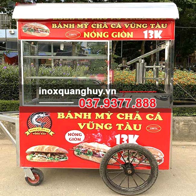 <h3 class="font-size-16">Xe bánh mì chả cá 1m8 Quang Huy</h3>
