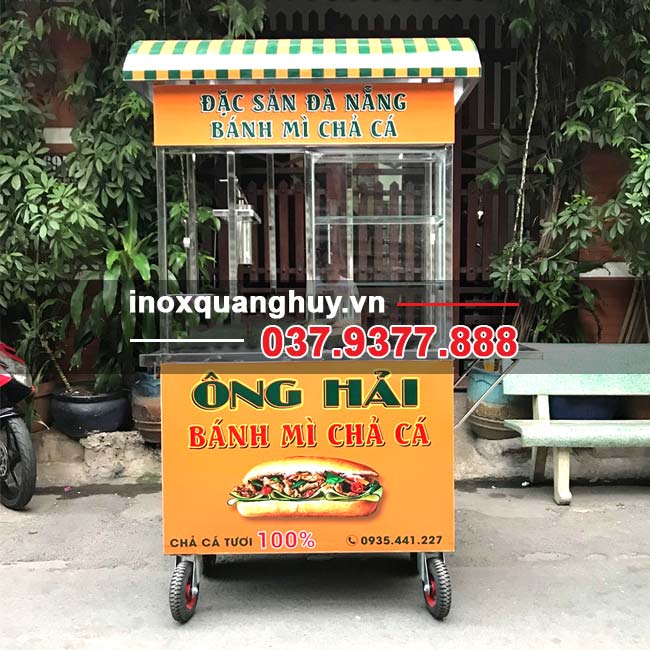 <h3 class="font-size-16">Xe bánh mì chả cá 1m Quang Huy</h3>