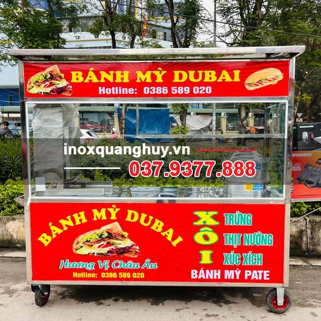 <h3 class="font-size-16">Xe bán xôi bánh mì 1m8 Quang Huy</h3>