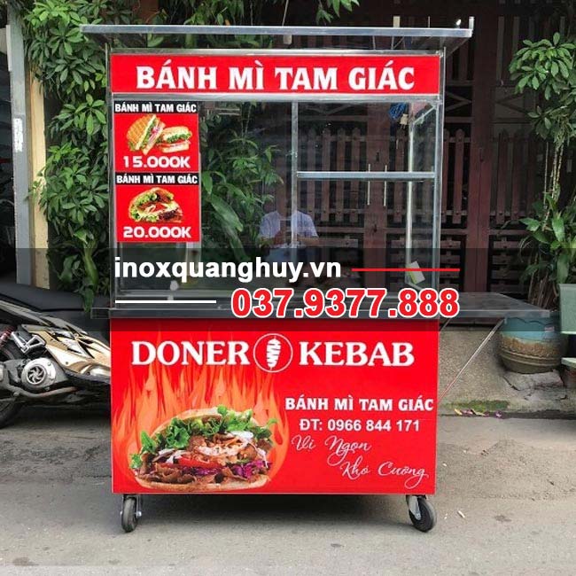 <h3 class="font-size-16">Xe bánh mì Thổ Nhĩ Kỳ 1m2 Quang Huy</h3>
