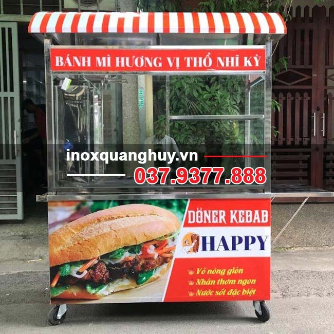 <h3 class="font-size-16">Xe bánh mì Thổ Nhĩ Kỳ 1m6 Quang Huy</h3>