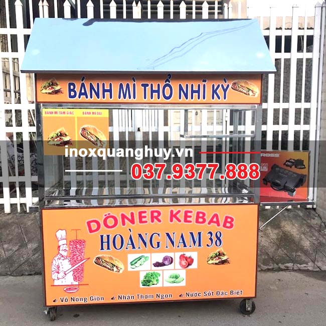 <h3 class="font-size-16">Xe bánh mì Thổ Nhĩ Kỳ 1m5 Quang Huy</h3>