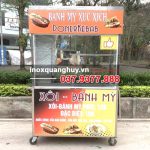 Xe bán xôi bánh mì 1m2 Quang Huy
