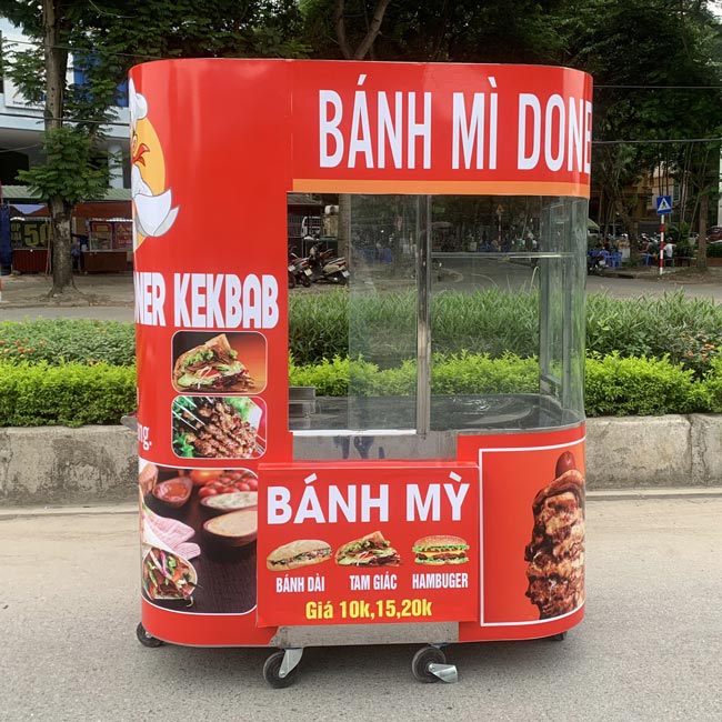 <h3 class="font-size-16">Xe bánh mì kebab QH kính cong</h3>