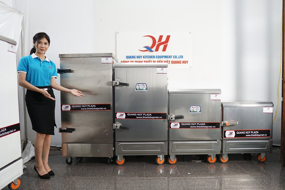 Thương hiệu tủ cơm công nghiệp Quang Huy chất lượng cao