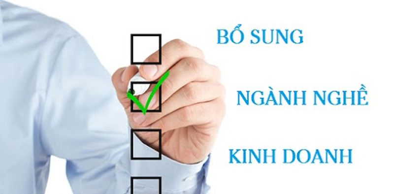 đăng ký ngành nghề kinh doanh