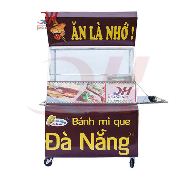 Xe bánh mì que 1m2 Quang Huy