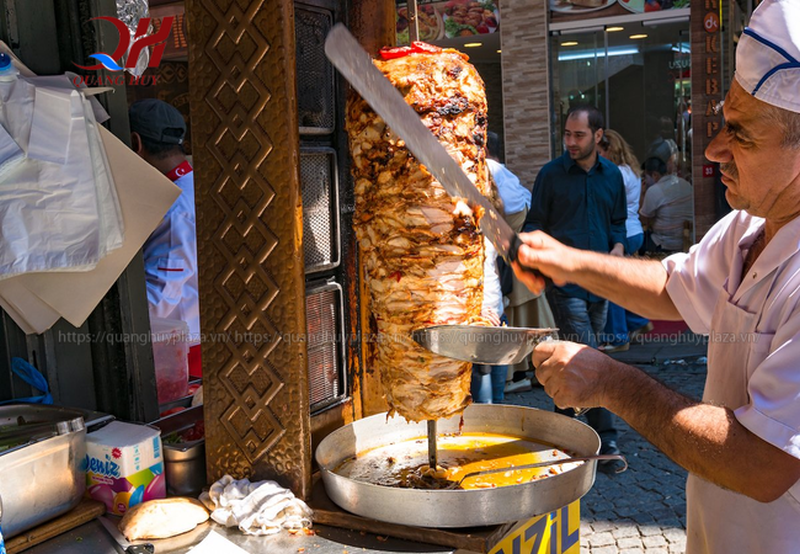 cách ướp thịt nướng doner kebab