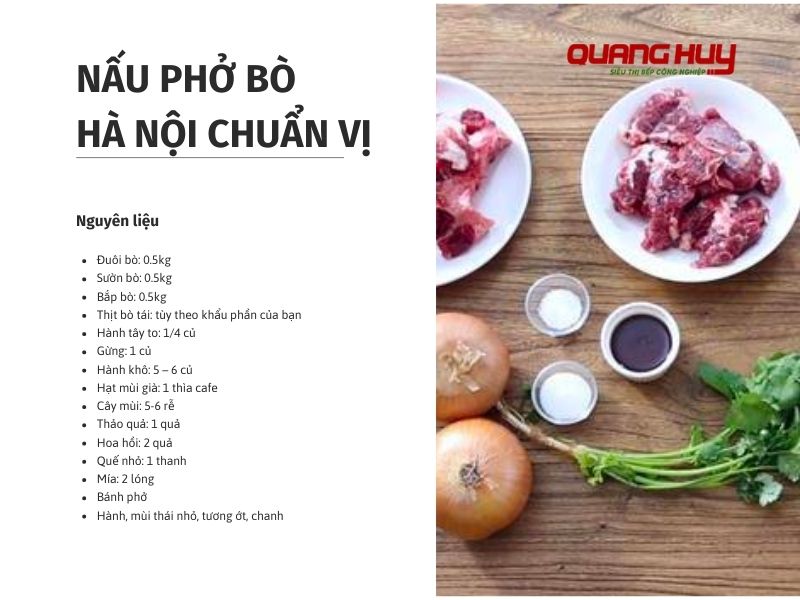 nguyen lieu nau pho bo