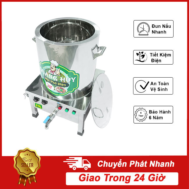Nồi nấu phở 50 lít