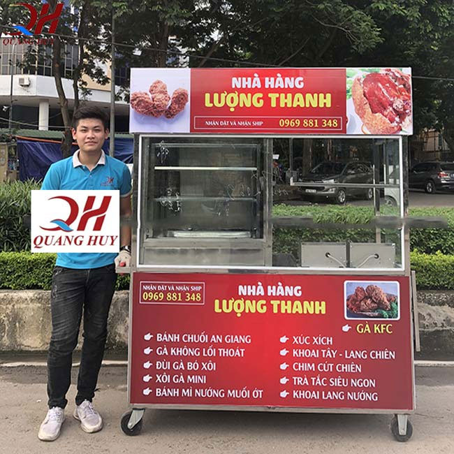 Xe bán đồ ăn vặt Quang Huy