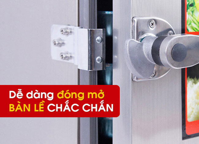 Cửa tủ hấp bánh bao mini