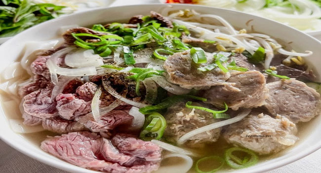 phở bắp bò