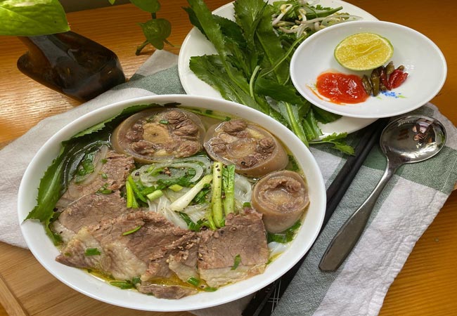 Phở đuôi bò