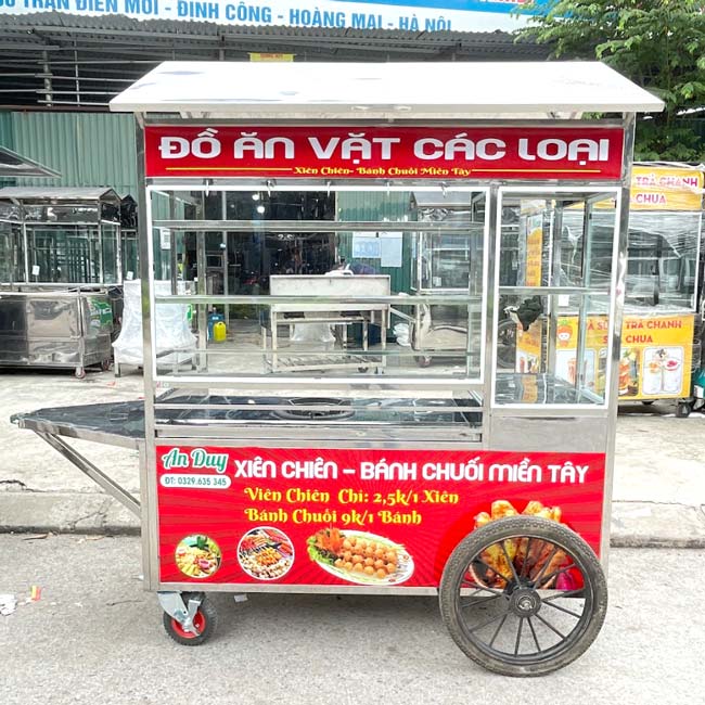 Xe bán đồ ăn vặt