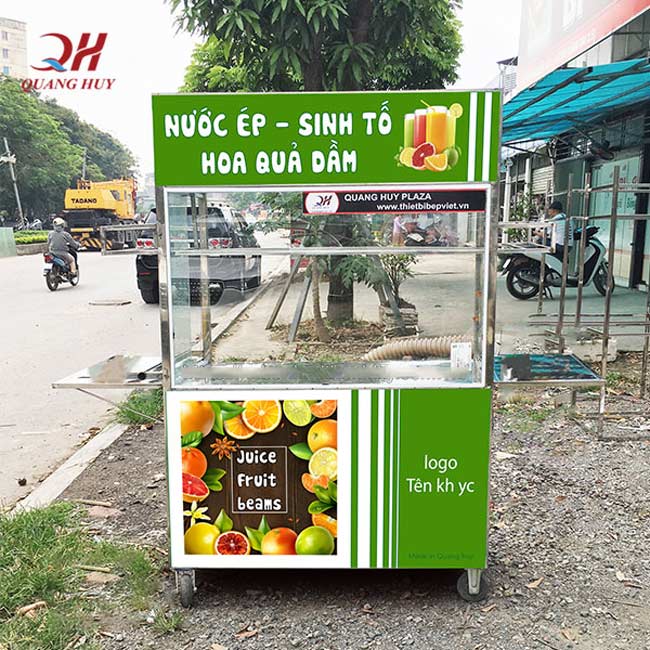 Xe nước ép trái cây mới Quang Huy