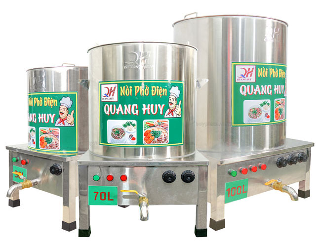 Bộ 3 nồi phở điện 30-70-100L