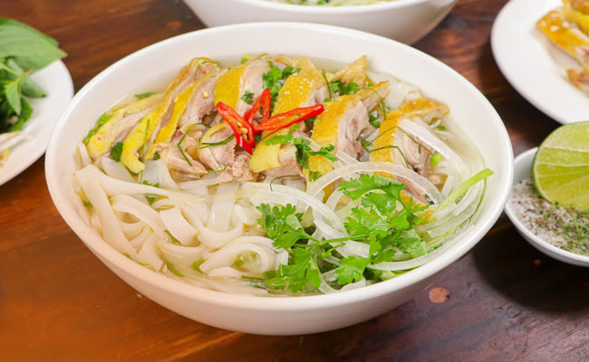 cách nấu phở gà hà nội