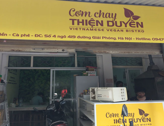 Quán cơm chay Thiện Duyên