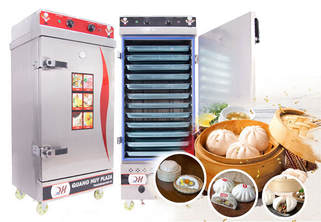 Tủ hấp bánh bao Quang Huy