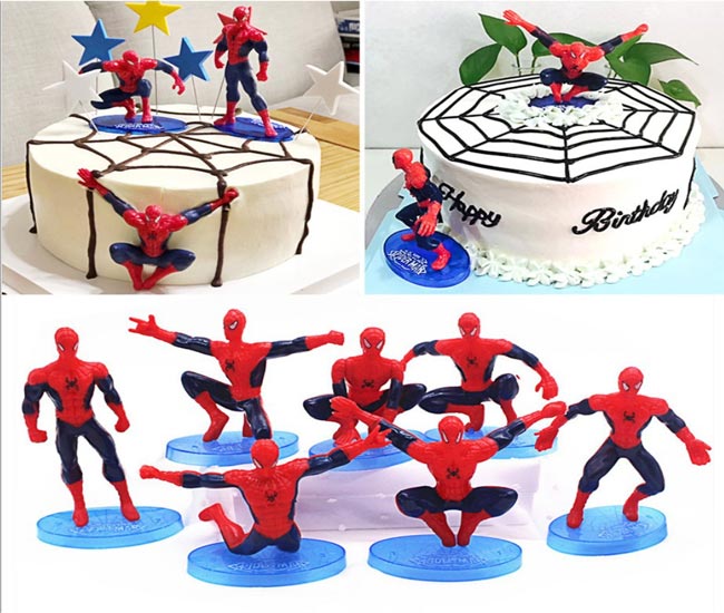 Bánh sinh nhật tạo hình 3d số 4 bắt siêu nhân người nhện đẹp độc đáo bán  chạy | Bánh Kem Ngộ Nghĩnh