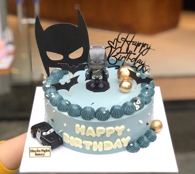 bánh kem sinh nhật siêu nhân Batman