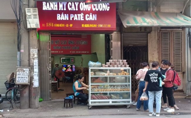 Bánh mì cay Ông Cuông
