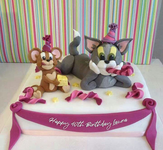 bánh sinh nhật con chuột jerry