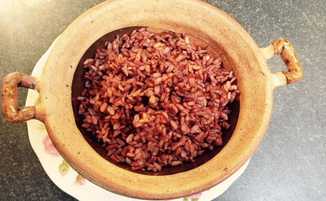 cách nấu gạo lứt huyết rồng