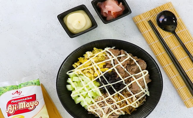 cơm trộn cá ngừ