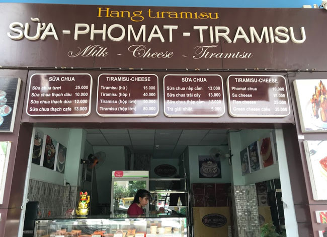 Tiệm bánh kem Hang Tiramisu
