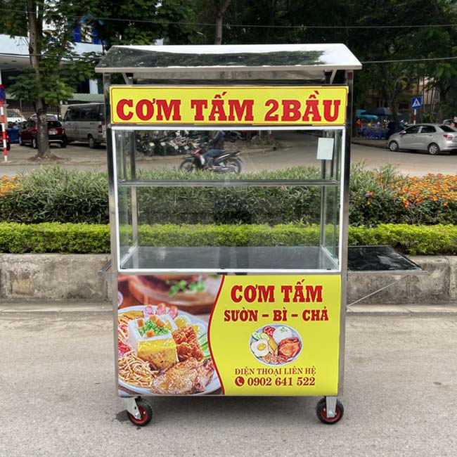 Tủ bán cơm mẫu 5 Quang Huy