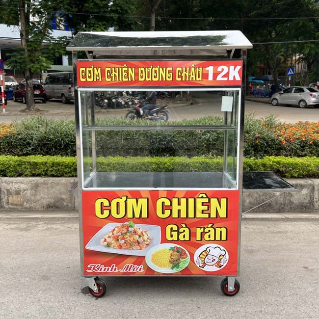 Tủ bán cơm mẫu 6 Quang Huy