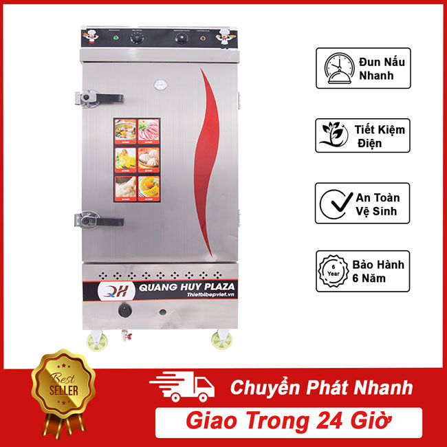 Tủ cơm công nghiệp 8 khay