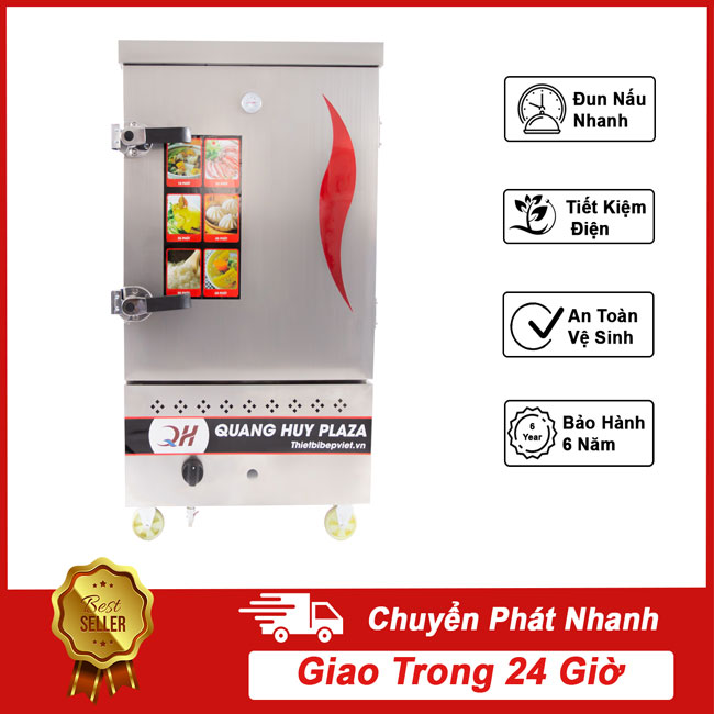 Tủ cơm công nghiệp 8 khay