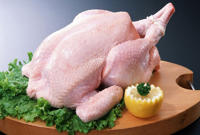 nguyên liệu làm phở chiên phồng gà trộn