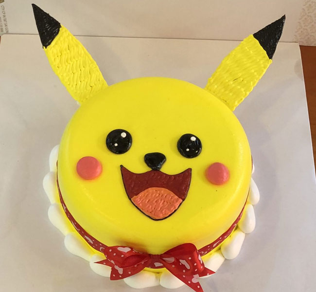 pikachu bánh sinh nhật