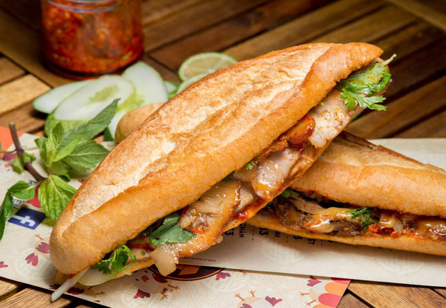 bánh mì thịt bao nhiêu calo