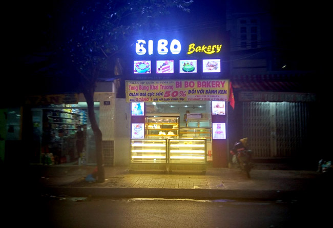 cửa hàng bánh kem bibo