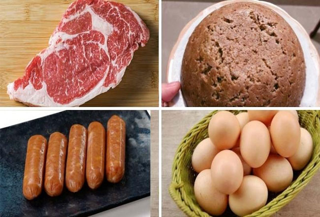 nguyên liệu làm Bánh mì chảo bít tết