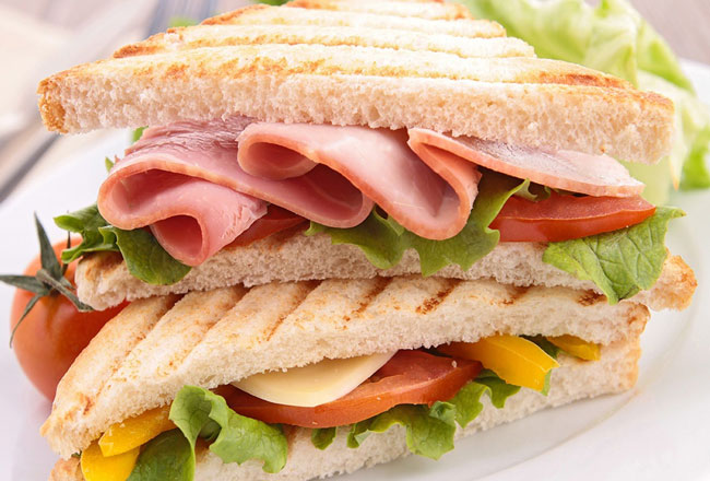 ăn bánh mì sandwich tăng cân