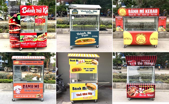 cách trang trí tủ bánh mì