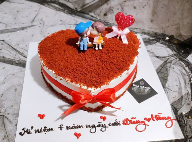 CHỌN LỌC] Mẫu bánh kem kỷ niệm ngày cưới lãng mạn nhất 2021 - OECC