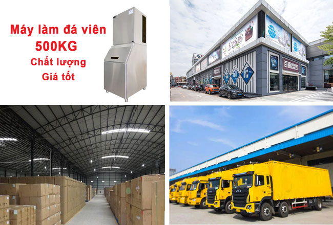 mua máy làm đá viên 500kg/ngày ở đâu
