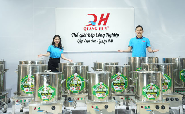 nồi nấu phở ở Bình Dương