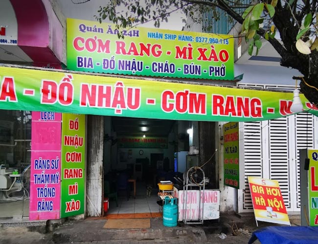 tiệm cơm rang thanh hóa