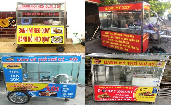 xe bán bánh mì cũ hải phòng